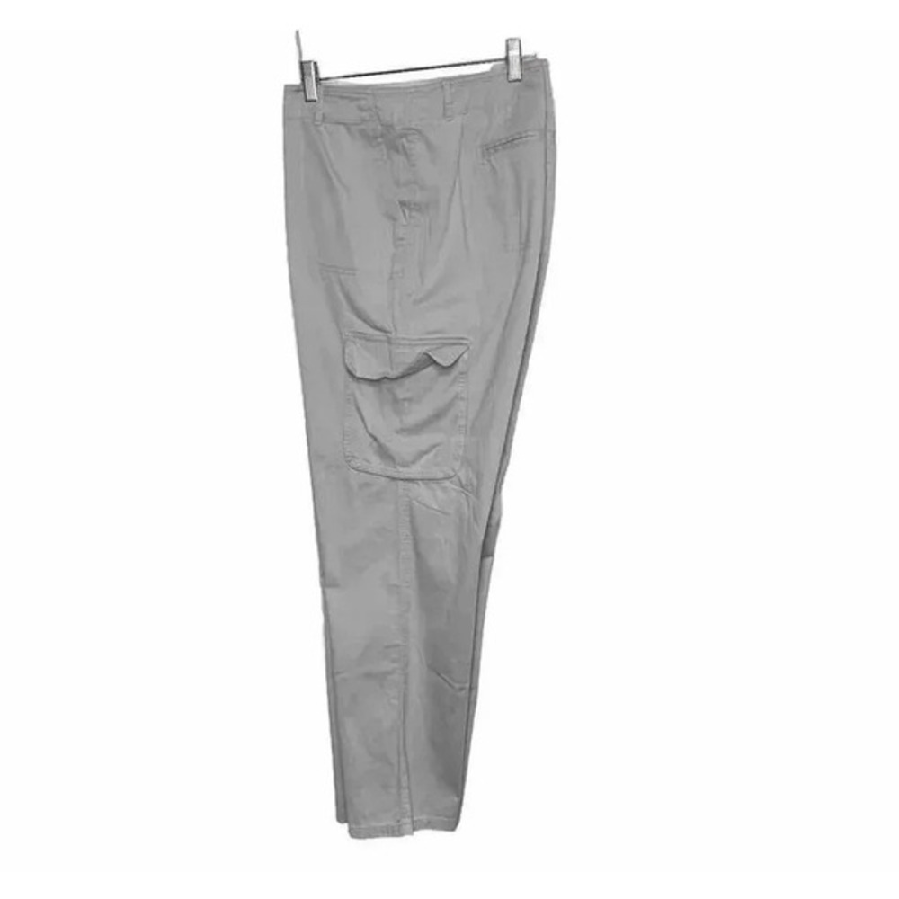 J Jill women's size 18 Casual Lightweight Tan Khaki Stretch Cargo Pants